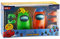 Among Us Crewmate Actionfiguren Serie 2 (grün und orange), 2 Stück