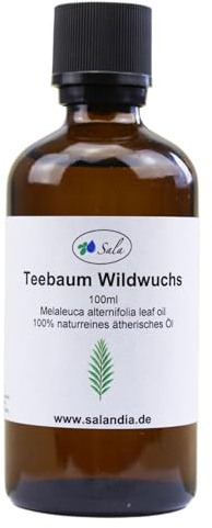 Sala Teebaumöl Wildwuchs ätherisches Öl naturrein 100 ml Glasflasche