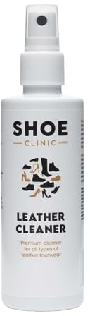 Shoe Clinic Leather Cleaner | Use on Boots, Shoes, Trainers, & More for Men & Women Removes Dirt | Deep Clean | 125 ml