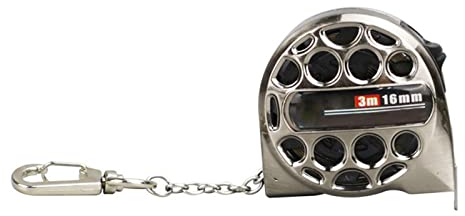 Metal Hollow Tape Measure Rust Proof, Waterproof Stainless Steel Tape Measure for Industry Construction Home Collection, Retractable Woodworking Ruler (3m16mm)