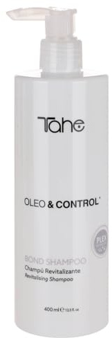 Tahe Oleo & Control Bond Revitalisierendes Shampoo, das dem Haar Fließfähigkeit, Ernährung und Revitalisierung verleiht, 400 ml
