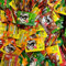 CAPTAIN PLAY Brause, 1.600 Mini Beutel, Wurfmaterial Karneval, 1,6kg Süßigkeiten Großpackung