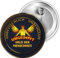 Sammys Shirt Store Held der Menschheit - Ungeimpft Button 25 mm