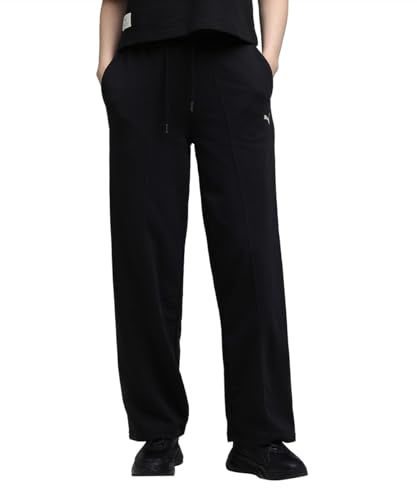 PUMA Women's Class Comfort Pinnacle High-Waist Straight Pants Tr Op Knitted Pants