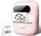 Fine Life Pro P50 Etikettendrucker Bluetooth, Thermoetikettendrucker Etikettendrucker,Beschriftungsgerät Selbstklebend für Einzelhandel, Büro, Supermarkt (Rosa)