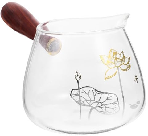 BEBEMOKO 1pièce Tasse à Lait Anti-éclaboussures Avec Poignée Bois Idéale Pour Café Lait Facile à Nettoyer Et