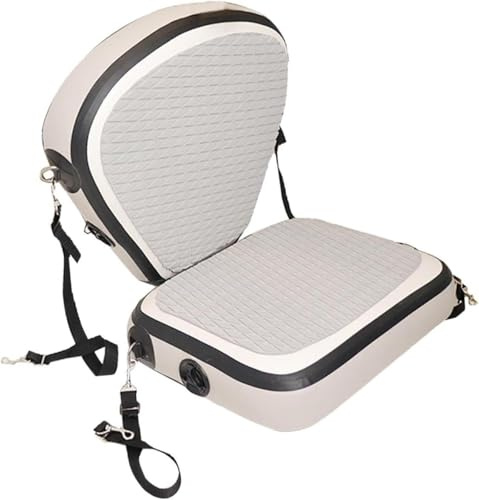 Brunelli Drop-Stitch Kajaksitz aufblasbar iSUP Abnehmbarer Paddle-Board-Sitz Kajak-Sitz Boots-Paddle-Board-Sitz Ergonomisch Komfort Verstellbarer