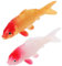 YARNOW 2pcs Künstliche Koi -fischmodelle Realistische -Tank -Dekorationen Schwimmendem Aquariumdekor Fisch Ornamente Fischbowl Mini Koi Fischfiguren Für Teichgartenskulpturen