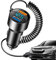 Cargador de coche USB C, adaptador PD QC 3.0, 2.55 x 1.06 x 1.78 pulgadas, 100 W, retráctil de alta velocidad y carga de cable, enchufe de fuente de alimentación compacto para smartphones, tabletas