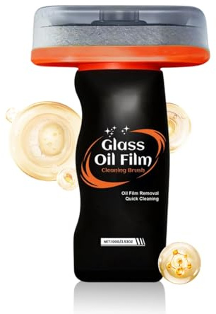 Qukoielly Dissolvant de film d'huile – Outils de nettoyage amovibles puissants – Planche de nettoyage pour vitre | Pour peinture, pare-brise, verre, intérieur, salle de bain, voiture, carrelage de