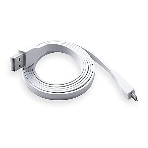 HUYUN The Micro USB Cable & Line & Wire fit Logitech Ultimate Ears Blast Portable Bluetooth Speaker Genuine (White)