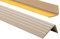 PVC Treppenkantenprofil Selbstklebend Winkelprofil Anti-Rutsch Treppenkante 41x25mm 1,50m, Beige