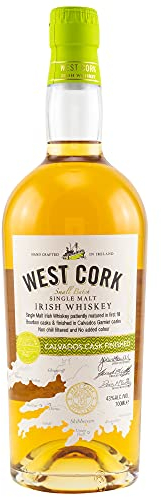 WEST CORK Calvados Cask Finished - Single Malt Whiskey - 43% Alcool - Origine : Irlande - Bouteille 70 cl
