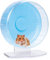 Niteangel Superleise Hamster-Übungsräder: Leise Spinner-Hamster-Laufräder mit verstellbarem Ständer für Hamster, Rennmäuse, Mäuse oder andere Kleintiere (M, Hellblau)