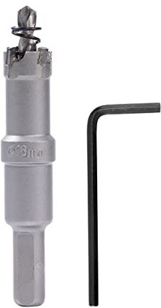 Dribotway Bi-Metall Lochsäge 16mm Hartmetall Heavy Duty Industrial Grade Edelstahl Lochschneider für Mental Wood Edelstahl Kunststoff Kupfer