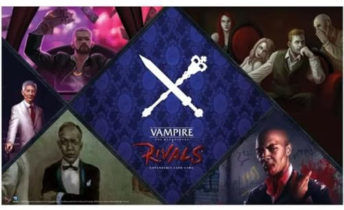 Renegade Game Studios | Vampire: The Masquerade Rivals Ventrue Clan Playmat | Offizielles Kartenspiel-Zubehör | 2–4 Spieler | 30–70 Minuten | Englisch