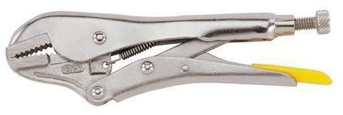 Horison Industries Pack of 10 Straight Jaw Locking Pliers - General Purpose Pliers That can be Used as a Hand Vice or Adjustable Clamp - Solid Forged Jaws, Capacity 30 mm - Self Grip Wrenches 175 mm
