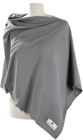 Julius Zöllner Stilltuch aus 100 Prozent Jersey-Baumwolle, Oeko-TEX Standard 100, Made in Germany, Uni Stone
