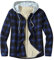 Chemise Thermique Doubûcheron à Capuche - Polaire à Carreaux en Flanelle - Manches Longues - Fermeture Éclair - Veste de Bûcheron Pour Homme