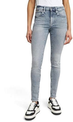 G-STAR Damen 3301 Skinny Jeans, Blau (Antique Faded Ripped Icecap D05175-D441-G722), 29W / 32L
