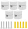 Lot de 5 lampes à balançoire singe, support de câble, plafond, support de câble, fixation au plafond pour lampe à faire soi-même, fixation au plafond, support de câble pour suspension en saillie