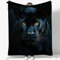 3D Druck Fleecedecke Tier Schwarzer Leopard Flanelldecke Kuscheldecke Schwarz Weiche Warm Flauschige Decke TV Decke Sofadecke Wohndecke Tagesdecke Kinderdecken 180 x 220 cm