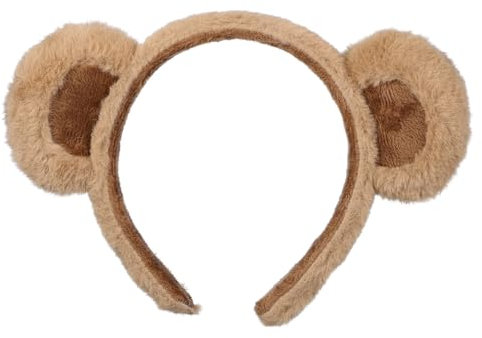 Garneck Kuscheliges Bärenohren Haarband Für Frauen üßes Auffälliges üschiges Haarschmuck Accessoire Für Partys Und Besondere Anlässe Perfekt Für Kreative Looks Und Als
