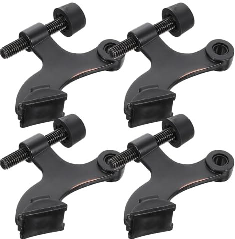 TEMPNAP 4stücke Verstellbare Türstopper Gummi-puffer Robuste Türfeststeller Für Wände Für Zuhause Büro Und Schulen