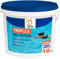 Akitaink Triplex Multiazione Pastiglie Cloro 3 in 1 | Disinfettante Clorante | Lenta Dissoluzione, Flocculante per Piscina (10 KG)