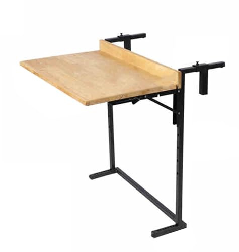 APOIUO Wandklapptisch, Balkon-Wandtisch, Kleine Teebar, Geeignet for Terrassen, Außenbalkone, Cafés Und Geschäfte(60x38cm)