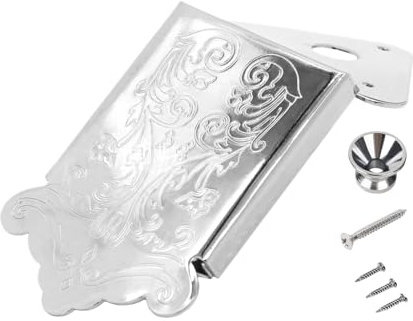 Mandolin Tailpiece Cover | Bridge Mandolin Tailpiece Replacement, Guitar Tailpieces With Screws 4 String Instrument For Beginners Festival Outdoor Classroom Party Play Performance School