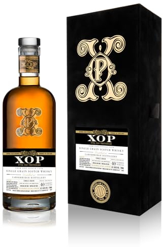 Carsebridge 40 Year Old Single Grain Scotch Whisky – Douglas Laing XOP Single Cask, Natural Cask Strength 40.6%, Rare Limited Edition, No Chill-Filtered (70cl), Only 194 Bottles