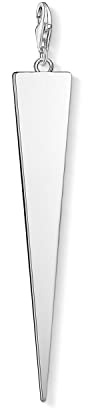 THOMAS SABO Damen Charm-Anhänger Dreieck silber 925 Sterlingsilber Y0032-001-21