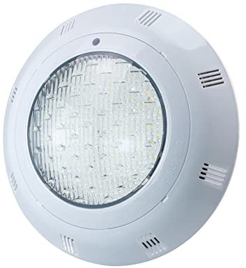 Popp- Foco Luz Extraplano Integrado para Piscina LED RGB DC 12V 18W 1700LM ø285MM IP68 Multicolor para Decoracion *MANDO NO INCLUIDO, 1,5 metros de cable (36 Watios)