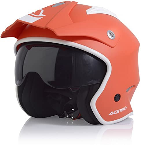 ACERBIS Unisex Casco Jet ARIA Helmet, red, L (59/60)