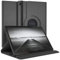 EAZY CASE - Custodia per Samsung Galaxy Tab S6 Lite tablet Cover protettiva Smart Cover Supporto rotante Astuccio pieghevole 360° girevole con funzione stand Similpelle Nero