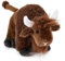 Zappi Co Kinder Kuschelweiches Plüschtier - Perfekte kuschelige Spielgefährten für Kinder Geburtstage und besondere Anlässe(12-15cm) (Bison)