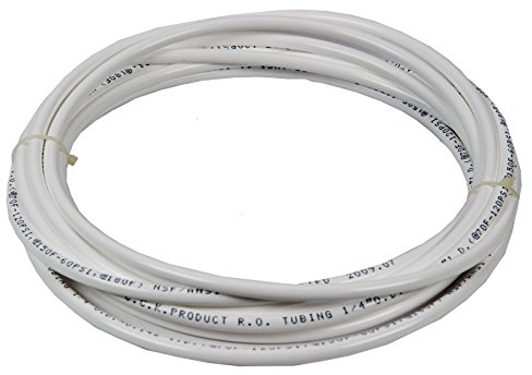 Vyair Fridge Filter Water Supply Pipe 1/4 inch White - 20 metres - to Fit American and European Style Double Fridge Refrigerator…