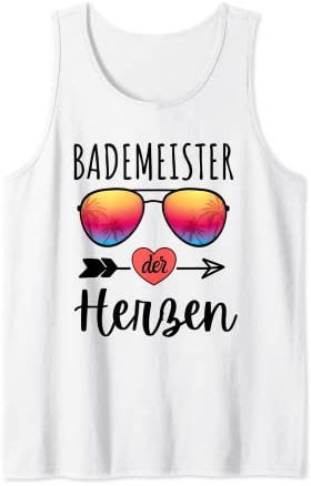 Poolboy Sprüche Rettungsschwimmer Bademeister Tank Top