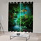 GMDNLCC Verdunkelungsvorhänge Mit ösen Grün Dschungel Bach Landschaft 140X160 cm (Wxh) 2Er Set Thermo Vorhang Für Sonnenschutz & Sichtschutz Gardinen Schals Blickdicht Grün Vorhang Mit Wald Motiv Sch