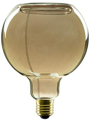 SEGULA LED Filament Lampe - Floating Design Globe 125mm - rauchgrau - dimmbar - E27