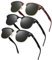 LINVO Polarisiert Sonnenbrille Herren Damen Retro Klassisch Halbrahmen 100% UV400 für Reisen, Fahren und Angeln