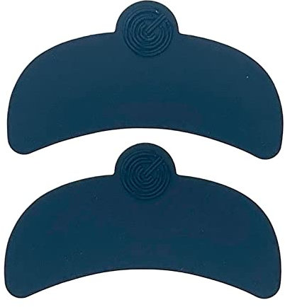 Patch di silicone riutilizzabili per trattamento laminazione ciglia, extension ciglia, maxymova - neri-1-paio