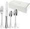 COUZON - Ménagère 24 couverts de table pour 6 personnes - Héritage - Acier inoxydable 18/10, Finition Miroir, Epaisseur 3.5 mm - Inox