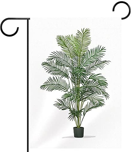 Personalisierte Gartenflagge, doppelseitig, für den Außenbereich, kleine Hofflagge für Dekorationen, Outdoor-Schilder, Dekoration, Topf, Agave