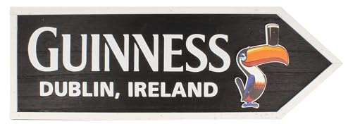 Guinness 05571 Straßenschild aus Holz, Tukan
