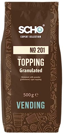 Scho Topping Granulat No. 201 10 x 500g | Automatenfähiges Milchpulver Granulat