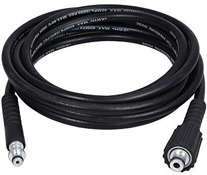 Manguera de alta presión de 5 m para Kär-cher K2/K3, compatible con manguera de limpieza de tuberías Quick Connect, manguera de repuesto para limpiador de alta presión (5 m, para K2/K3)