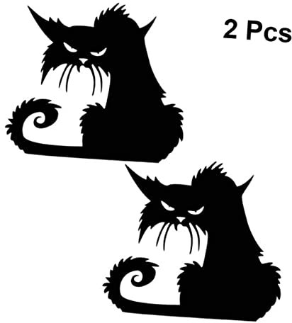 Gadpiparty 2St Halloween-Dekor Wand Dekoration hausgemachte Ornamente PVC wandbilder Tier Wandaufkleber Aufkleber für die Wanddekoration Glas Wandtattoos Aufkleberwand Wandgemälde schmücken