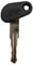 E Bike Battery Key T82 T83 1817 – 9384 Series Bike Lock Key by Solid As A Lock Hardware